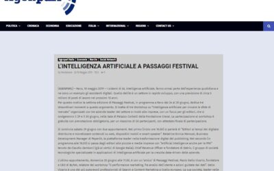 L’intelligenza artificiale a Passaggi festival