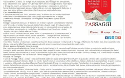 Libri vista mare al Passaggi Festival di Fano