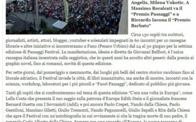 A Fano torna Passaggi Festival