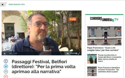 Passaggi Festival, Belfiori (direttore): “Per la prima volta apriamo alla narrativa”