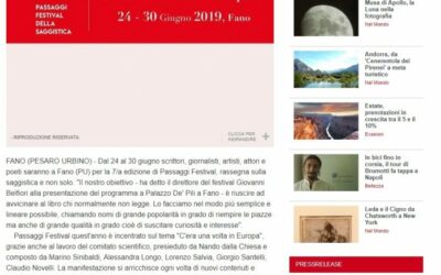 7/o Passaggi Festival saggistica a Fano