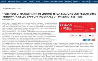 Aise / “Passaggi di Natale” si fa in cinque