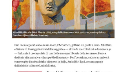 Corriere della Sera – Scrittori albanesi a Passaggi Festival. La letteratura è un ponte