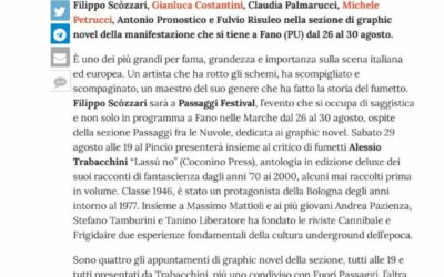 Lo spazio bianco – I fumettisti ospiti del Passaggi Festival di Fano