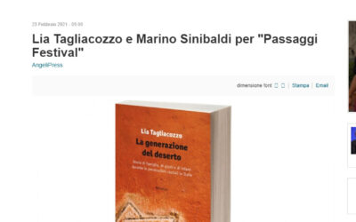 Angeli Press – Lia Tagliacozzo e Marino Sinibaldi per “Passaggi Festival”