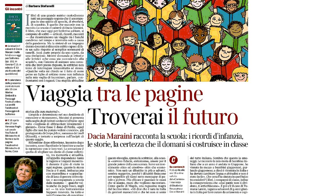 Corriere della Sera – Viaggia tra le pagine, troverai il futuro