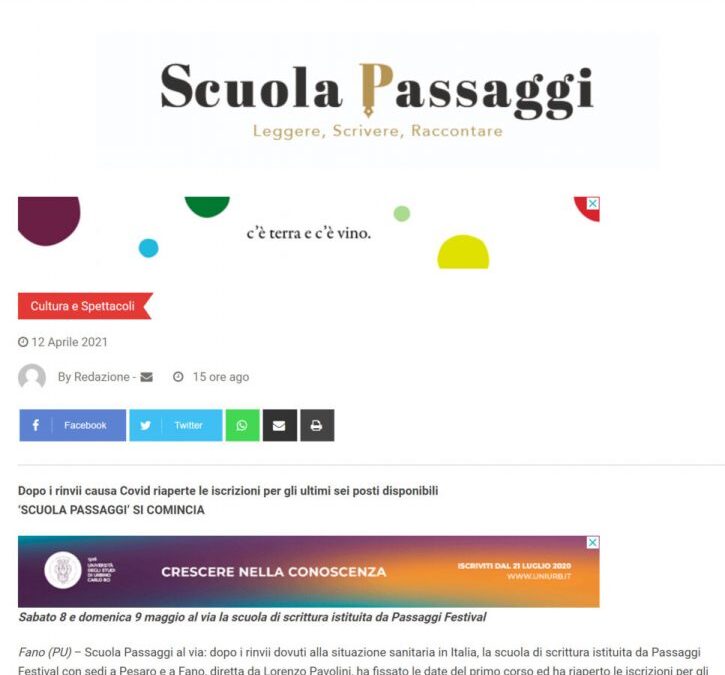 Ilmascalzone.it – Scuola di Passaggi, si comincia