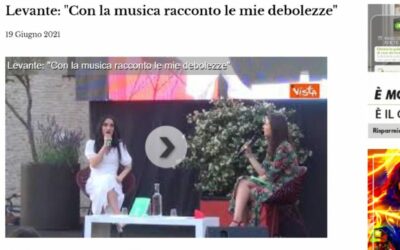 Il Giornale d’Italia – Levante: “Con la musica racconto le mie debolezze”