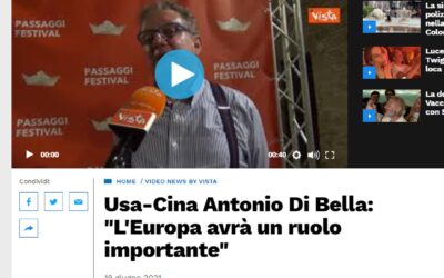 Il Tempo.it – Usa-Cina Antonio Di Bella: “L’Europa avrà un ruolo importante”