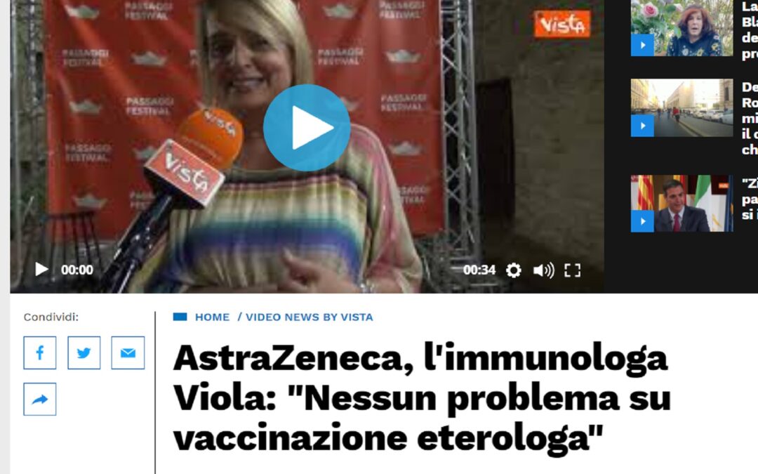 Il Tempo.it – AstraZeneca, l’immunologa Viola: “Nessun problema su vaccinazione eterologa”