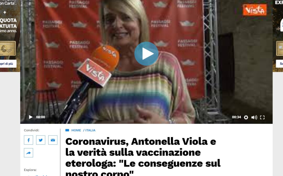 Libero Quotidiano.it -Coronavirus, Antonella Viola e la verità sulla vaccinazione eterologa: “Le conseguenze sul nostro corpo”