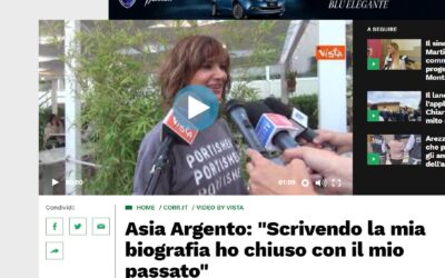 Corriere di Arezzo – Asia Argento: “Scrivendo la mia biografia ho chiuso con il mio passato”