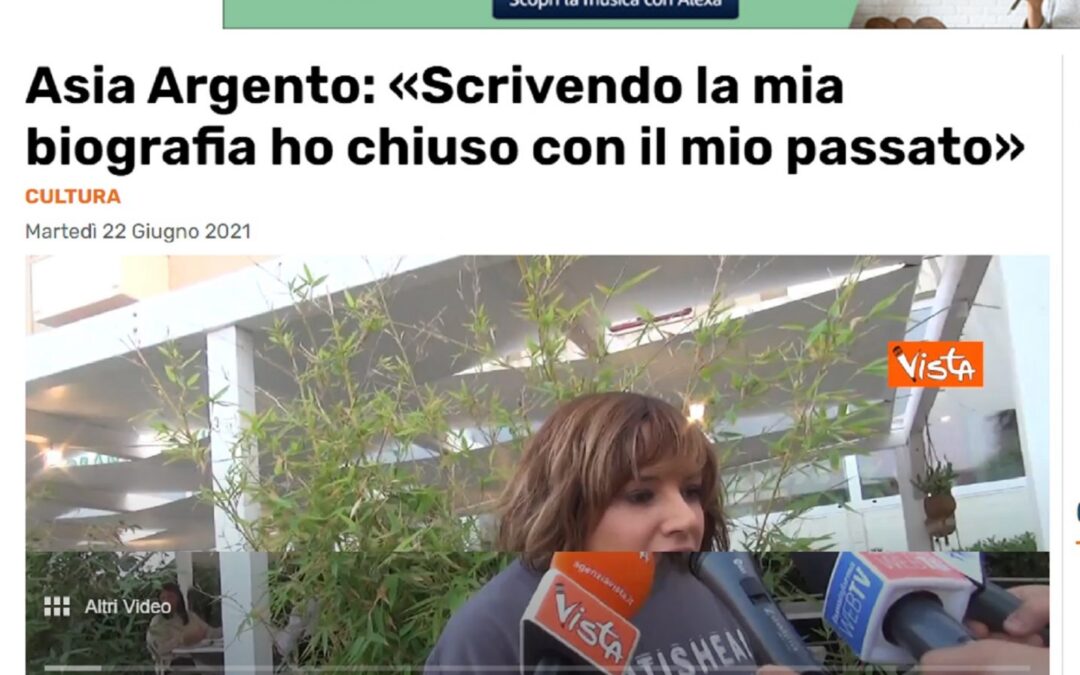 Il Gazzettino.it – Asia Argento: «Scrivendo la mia biografia ho chiuso con il mio passato»