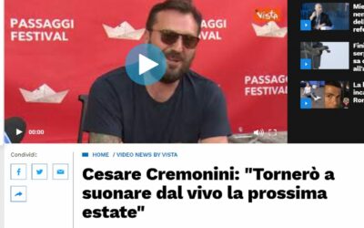 Il Tempo.it – Cesare Cremonini: “Tornerò a suonare dal vivo la prossima estate”