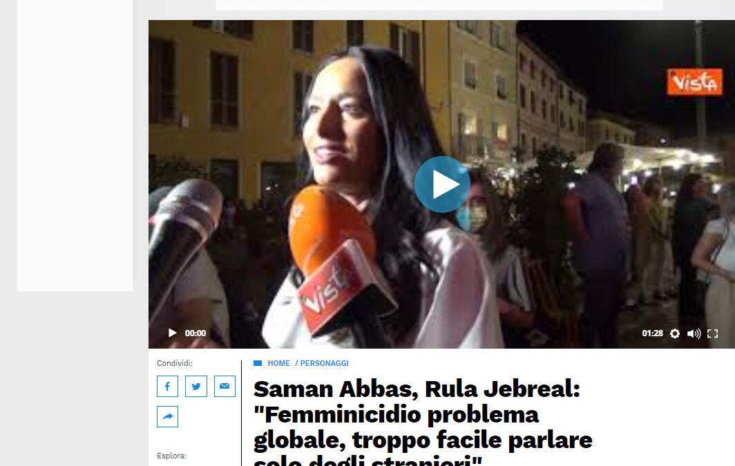 Libero.it – Saman Abbas, Rula Jebreal: “Femminicidio problema globale, troppo facile parlare solo degli stranieri”