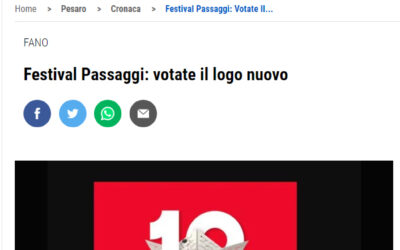 Il Resto del Carlino – Festival Passaggi: votate il nuovo logo