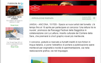 Ansa – Passaggi Festival lancia concorso per graphic novel