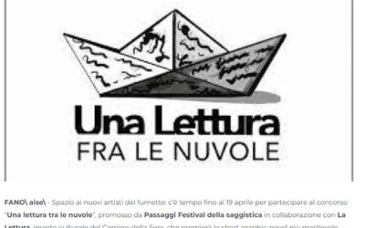 Aise – “Una Lettura tra le Nuvole”: Passaggi Festival e La Lettura fanno volare i talenti delle graphic novel