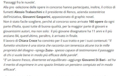 La Milano – Fano, Passaggi Festival, vince “Gesso Bianco” di Chiara Croce