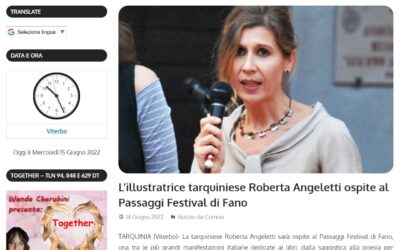 Tuscia Times – L’illustratrice tarquiniese Roberta Angeletti ospite al Passaggi Festival di Fano