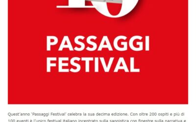 Faro di Roma – Dieci anni di Passaggi Festival, si aggiunge il Premio Internazionale di poesia Franco Fortini