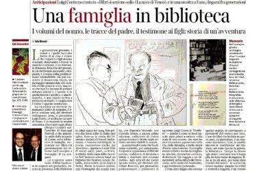 Corriere della Sera – Una famiglia in biblioteca