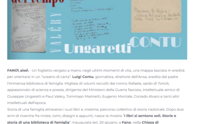 Aise – “I libri si sentono soli”: la storia del Novecento letterario italiano in mostra a Fano