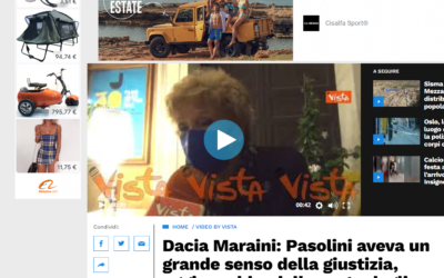 Libero Quotidiano.it – Dacia Maraini: Pasolini aveva un grande senso della giustizia, oggi sarebbe dalla parte degli ultimi