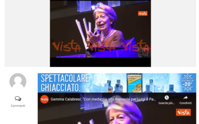 TgCal24 – Gemma Calabresi: “Con medaglia alla memoria per Luigi il Paese intero ha saputo chi era mio marito”