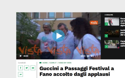 Corriere di Rieti – Guccini a Passaggi Festival a Fano accolto dagli applausi