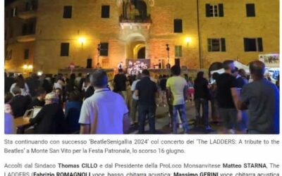 Vivere Fano- ‘BeatleSenigallia 2024’ il 27 giugno a Passaggi Festival presentazione di un libro su Ringo Starr di Roberto Paravagna