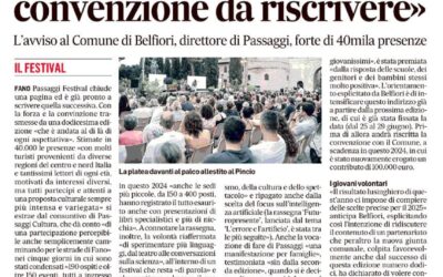 Corriere Adriatico-“Partecipazione in crescita convenzione da riscrivere”