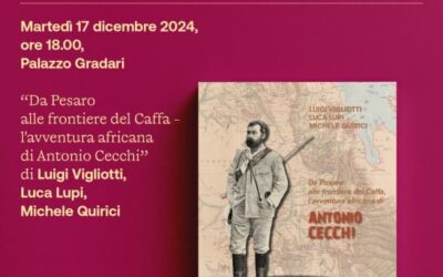 A Incontri Capitali l’avventura africana di Antonio Cecchi